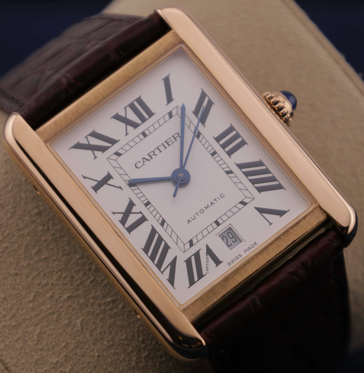 Cartier Tank Solo XL Automatic Rose Gold W5200026