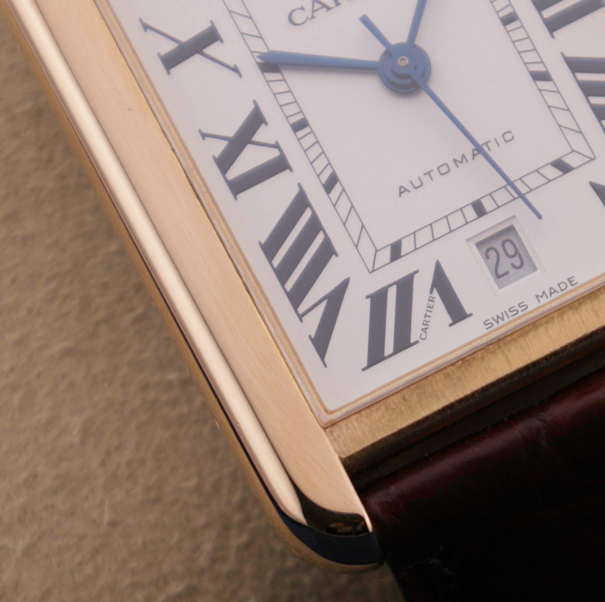 Cartier Tank Solo XL Automatic Rose Gold W5200026